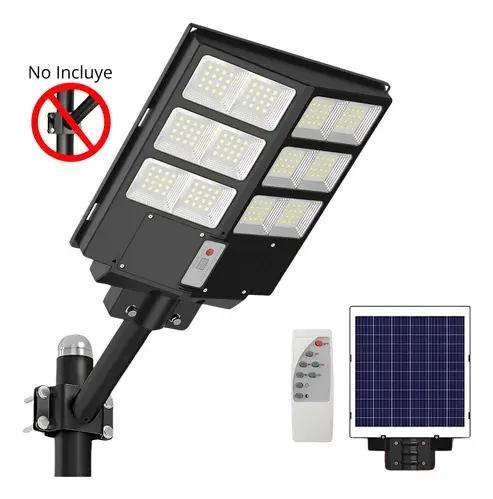 FOCO SOLAR LED 600W CON SENSOR DE MOVIMIENTO PARA EXTERIO - 3