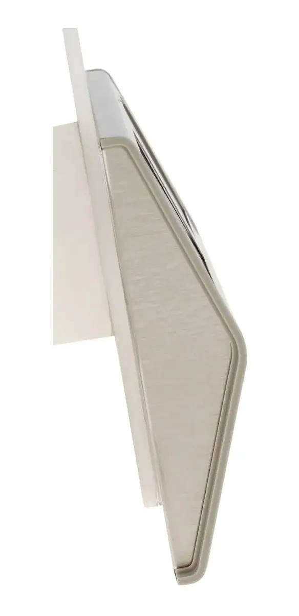 APLIQUE LED SOLAR DE ACERO GRIS PARA EXTERIOR - 4