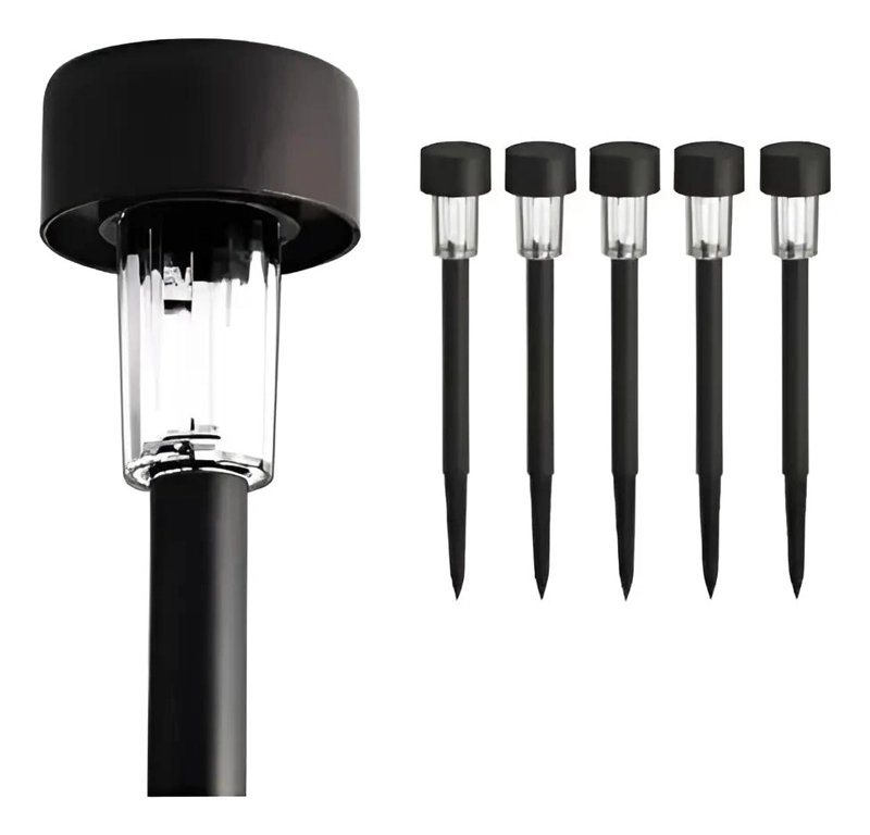 FOCOS ESTACAS SOLAR PARA JARDIN Y PISCINA X20 - 1