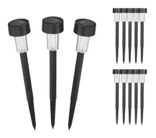 FOCOS ESTACAS SOLAR PARA JARDIN Y PISCINA X20 - 4