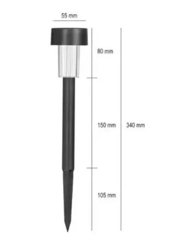 FOCOS ESTACAS SOLAR PARA JARDIN Y PISCINA X20 - 5