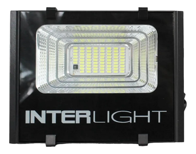 PROYECTOR LED CON PANEL SOLAR 40W ALTA POTENCIA - 5