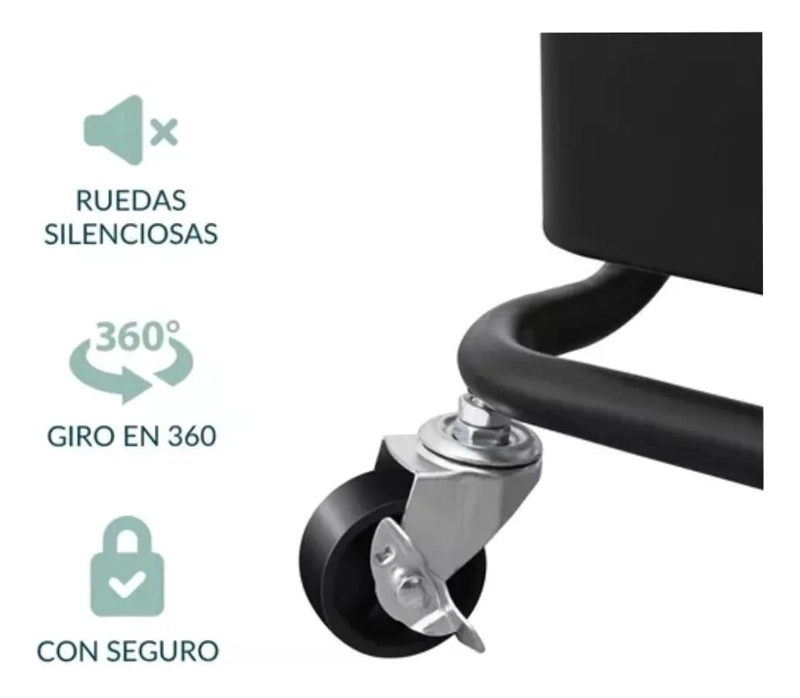 CARRITO ORGANIZADOR MULTIFUNCIONAL PARA COCINA Y HOGAR - 2