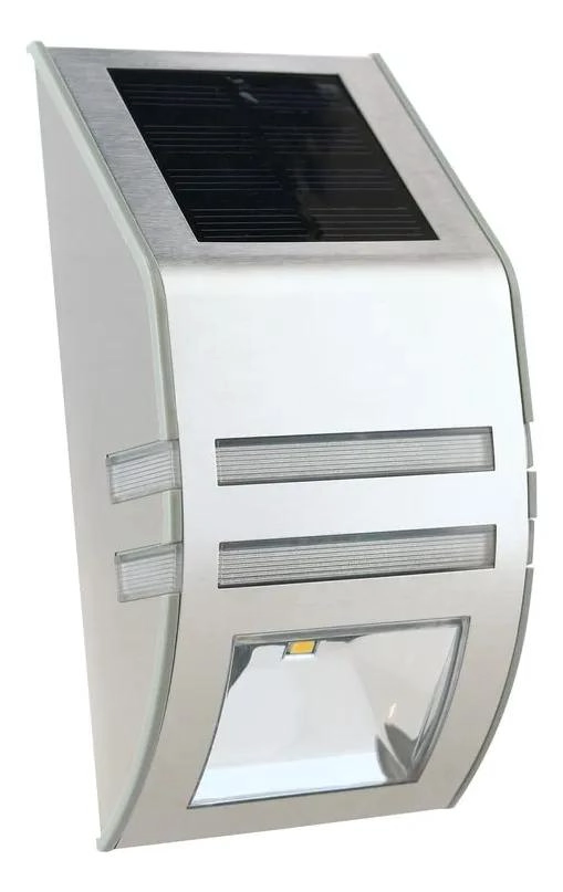 APLIQUE SOLAR EXTERIOR LED 0.2W LUZ CALIDA IP44 - 1