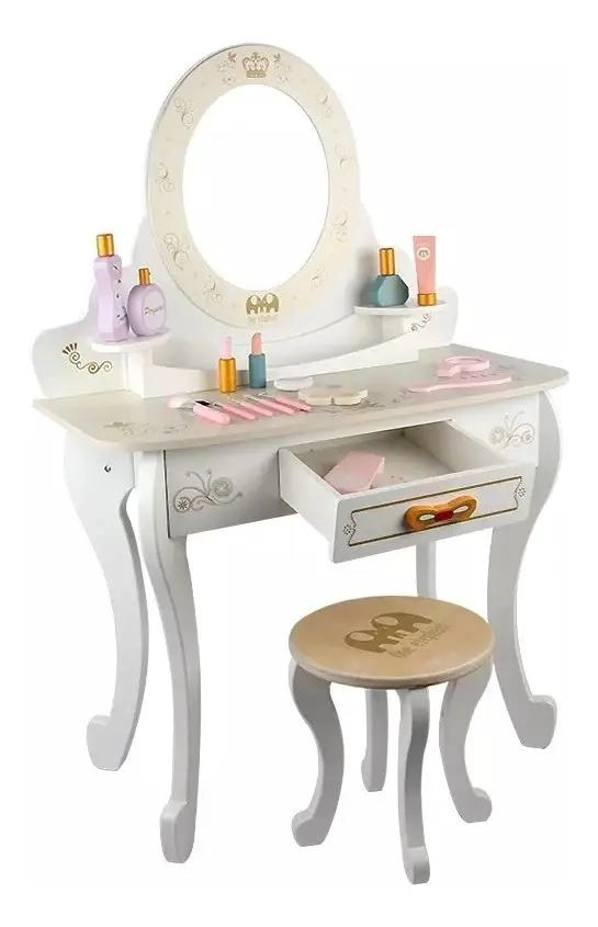 TOCADOR DIDACTICO DE MADERA PARA NIÑAS - 3