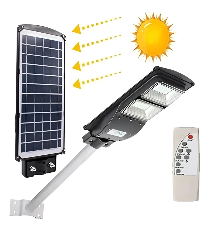 FOCO SOLAR 120W CON POSTE INCLUIDO - 5