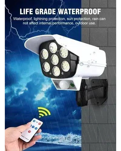PACK 3 FOCOS SOLARES CON SENSOR DE MOVIMIENTO Y CONTROL - 2