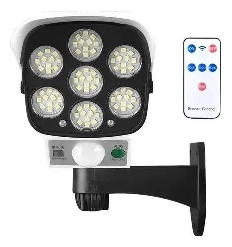 PACK 3 FOCOS SOLARES CON SENSOR DE MOVIMIENTO Y CONTROL - 4