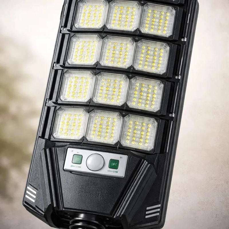 FOCO LED SOLAR 1200W EXTERIOR CON PANEL Y CONTROL - 4