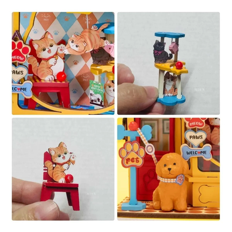 PUZZLE 3D TIENDA DE MASCOTAS PAWFECT - 3