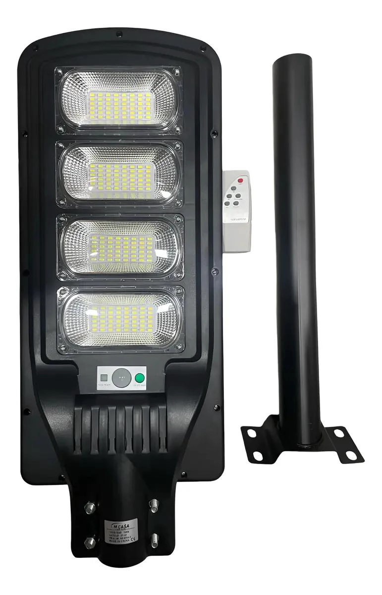 FOCO SOLAR LED 400W CON CONTROL REMOTO Y SENSOR DE MOV. - 1