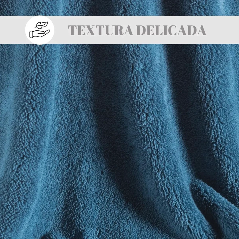 SET 2 TOALLAS DE BAÑO GRANDES MICROFIBRA 90X180 CM - 2