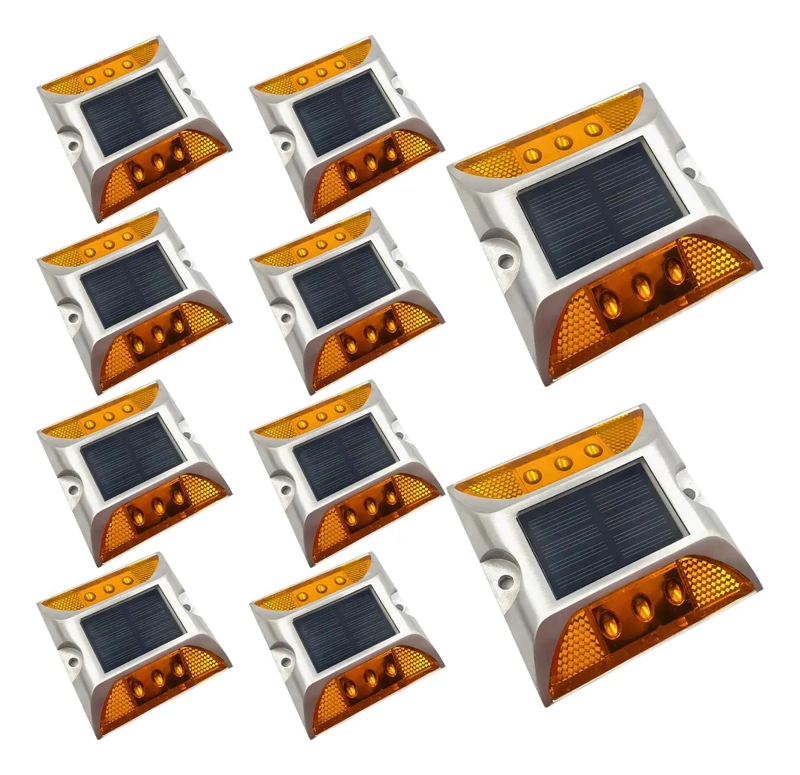 TACHAS REFLECTORAS LED OJOS DE GATO PARA CARRETERA - 1