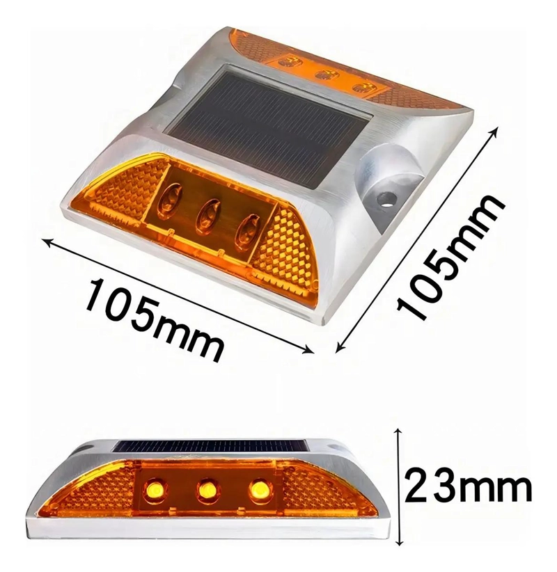 TACHAS REFLECTORAS LED OJOS DE GATO PARA CARRETERA - 3