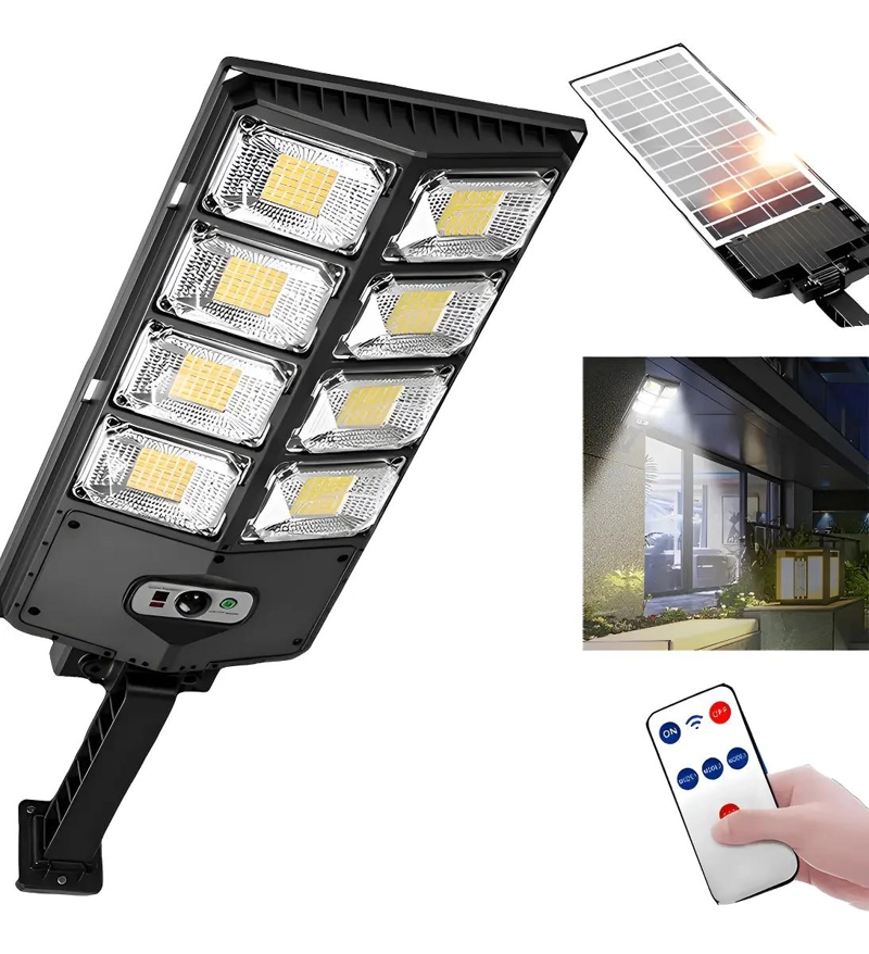 FOCO LED EXTERIOR CON SENSOR DE MOVIMIENTO 1000W - 1