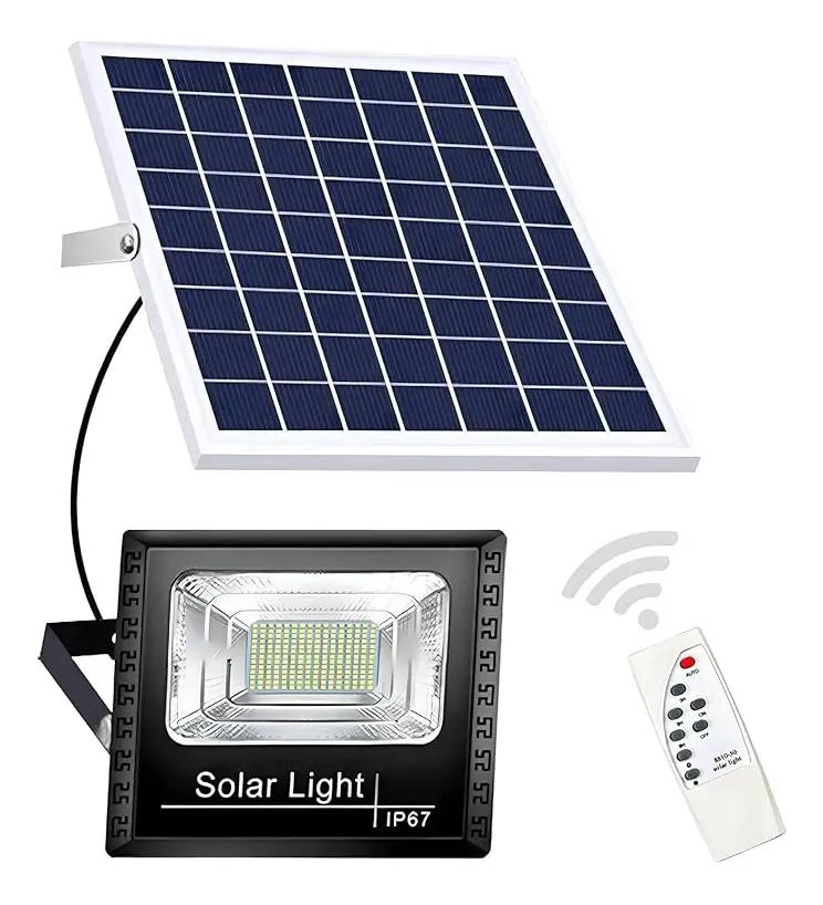 LUZ LED DE SEGURIDAD PARA EXTERIORES CON PANEL SOLAR 300W - 4