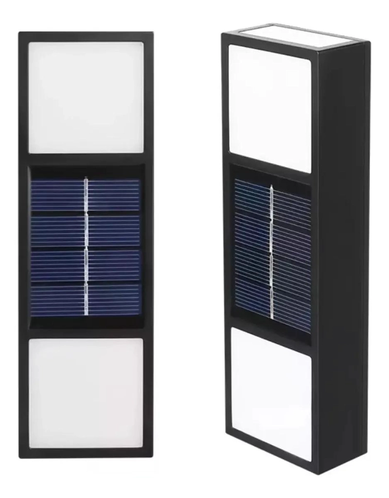 PACK 4 APLIQUES FOCO SOLAR EXTERIOR LED BIDIRECCIONAL - 4