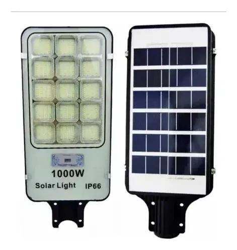 PACK 3 FOCOS SOLARES LED 1000W POTENTES PARA EXTERIOR - 4