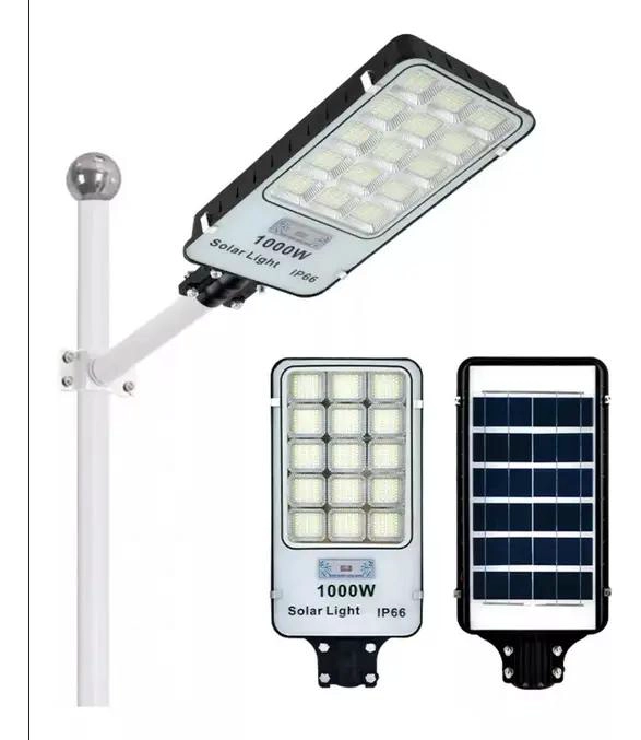 PACK 2 FOCOS SOLARES EXTERIOR ALTA POTENCIA 1000W - 2
