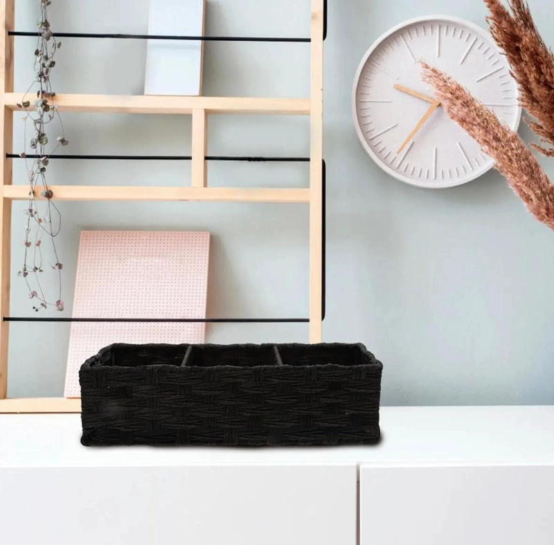 ORGANIZADOR MULTIUSO DE MIMBRE EN 4 COLORES - 3