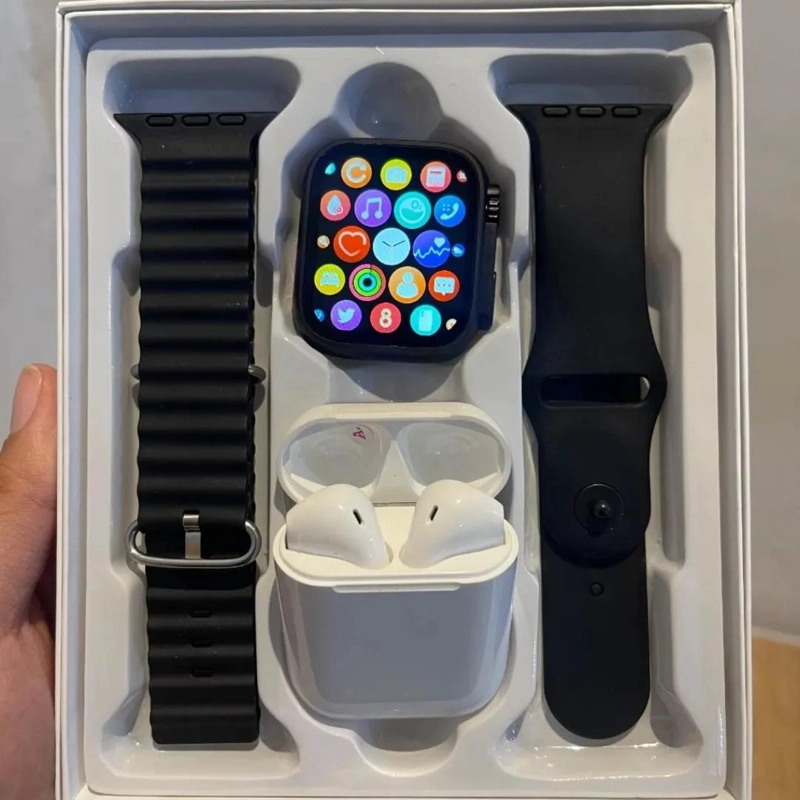 SMARTWATCH I8 ULTRA CON AURICULARES BLUETOOTH PARA IOS Y  - 2