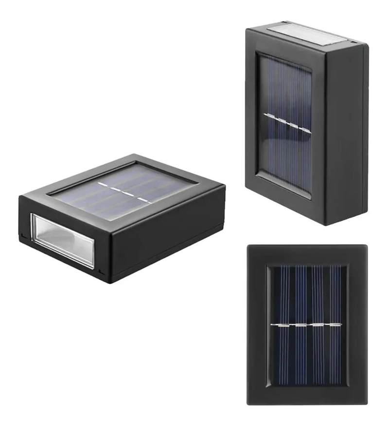 PACK 6 FOCOS LED SOLARES PARA EXTERIOR LUZ CALIDA - 4