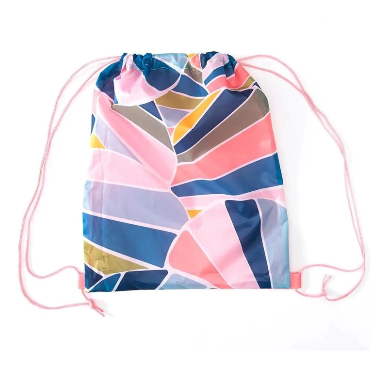 TOALLA DE ALGODON 70X150 CM CON ESTAMPADO Y BOLSA - 3