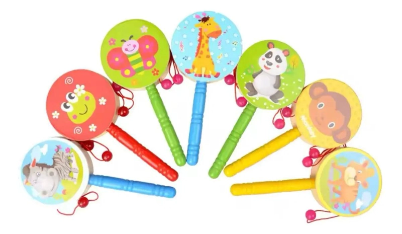 SET DE INSTRUMENTOS MUSICALES SENSORIALES DE MADERA PARA  - 5