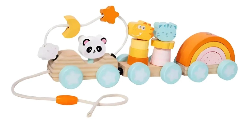 TREN DIDACTICO MONTESSORI PARA NIÑOS - 1