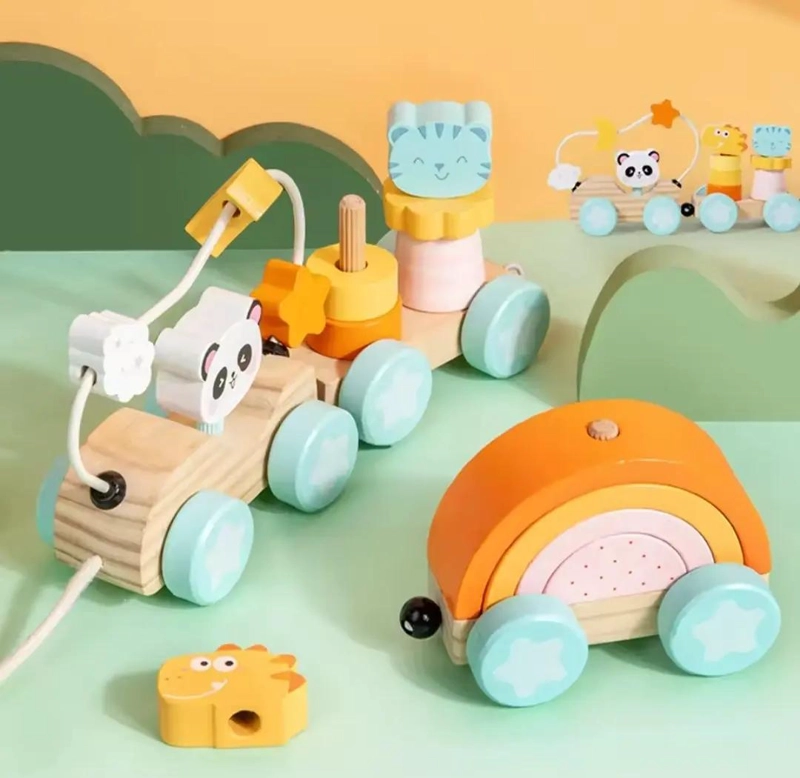 TREN DIDACTICO MONTESSORI PARA NIÑOS - 3