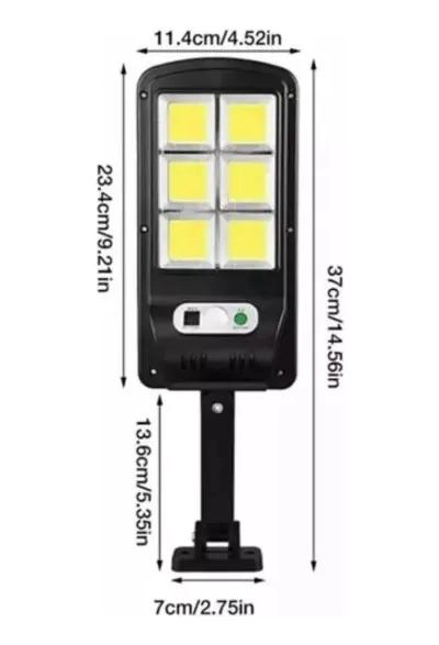 PACK 4 FOCOS SOLARES LED CON SENSOR DE MOVIMIENTO - 2