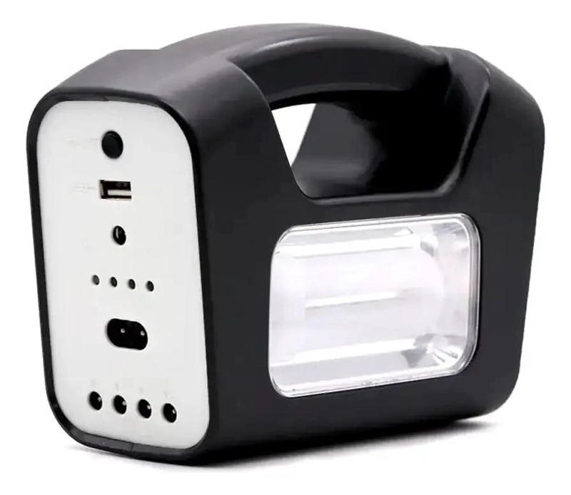 KIT LAMPARA DE EMERGENCIA SOLAR CON 3 AMPOLLETAS Y USB - 3
