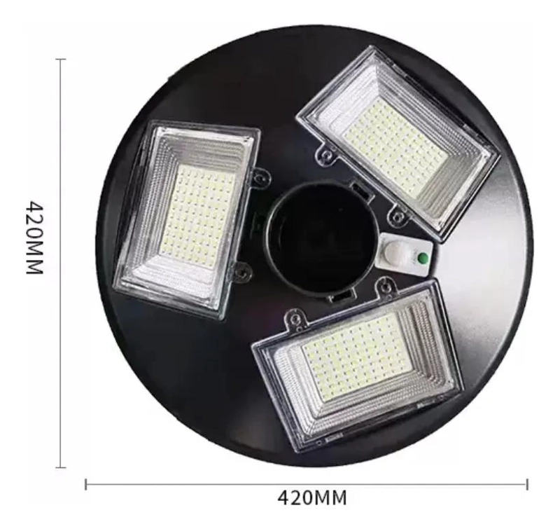 FOCO SOLAR LED 300W CON SENSOR DE MOVIMIENTO IP66 - 2