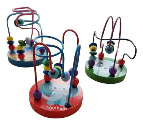 SET DIDACTICO MONTESSORI MADERA 5 JUEGOS EDUCATIVOS - 5
