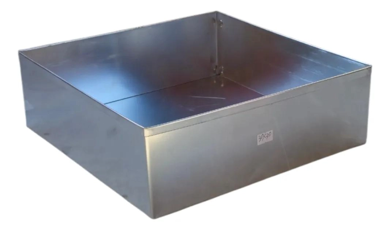 MOLDE PARA TORTA CUADRADO DESMONTABLE DE ALUMINIO 30X30 CM CON ALTURA DE 10 CM - 3