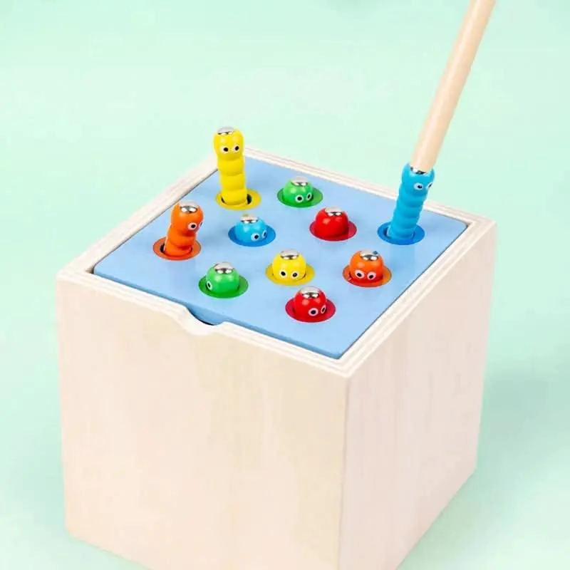 CUBO MONTESSORI 5 EN 1 DE MADERA PARA NIÑOS - 4