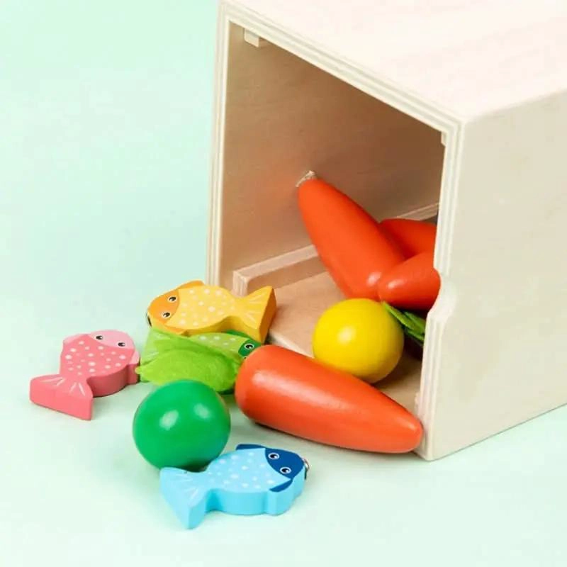CUBO MONTESSORI 5 EN 1 DE MADERA PARA NIÑOS - 5