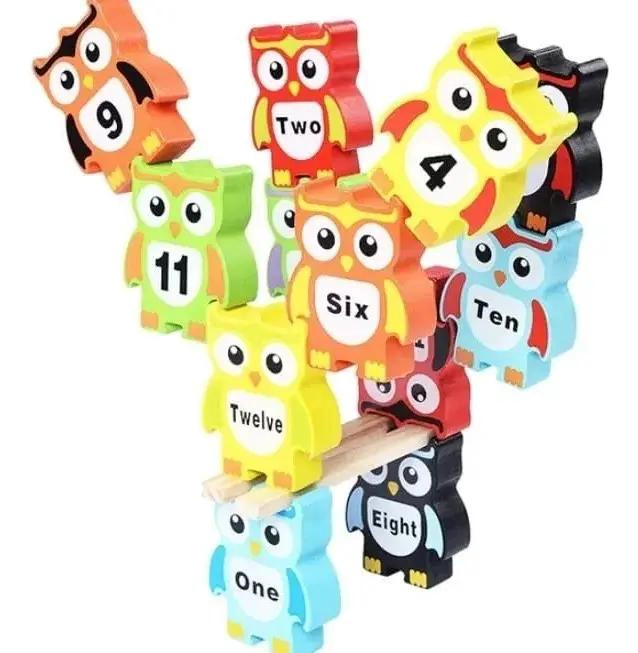 PUZZLE APILABLE DE MADERA DIDACTICO PARA NIÑOS - 1