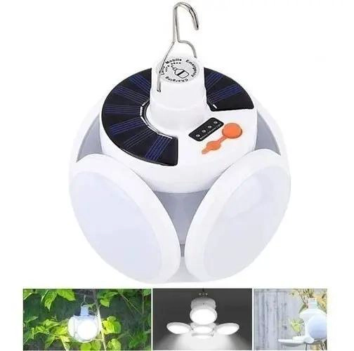 PACK 4 AMPOLLETAS LED SOLARES RECARGABLES 40W - 3