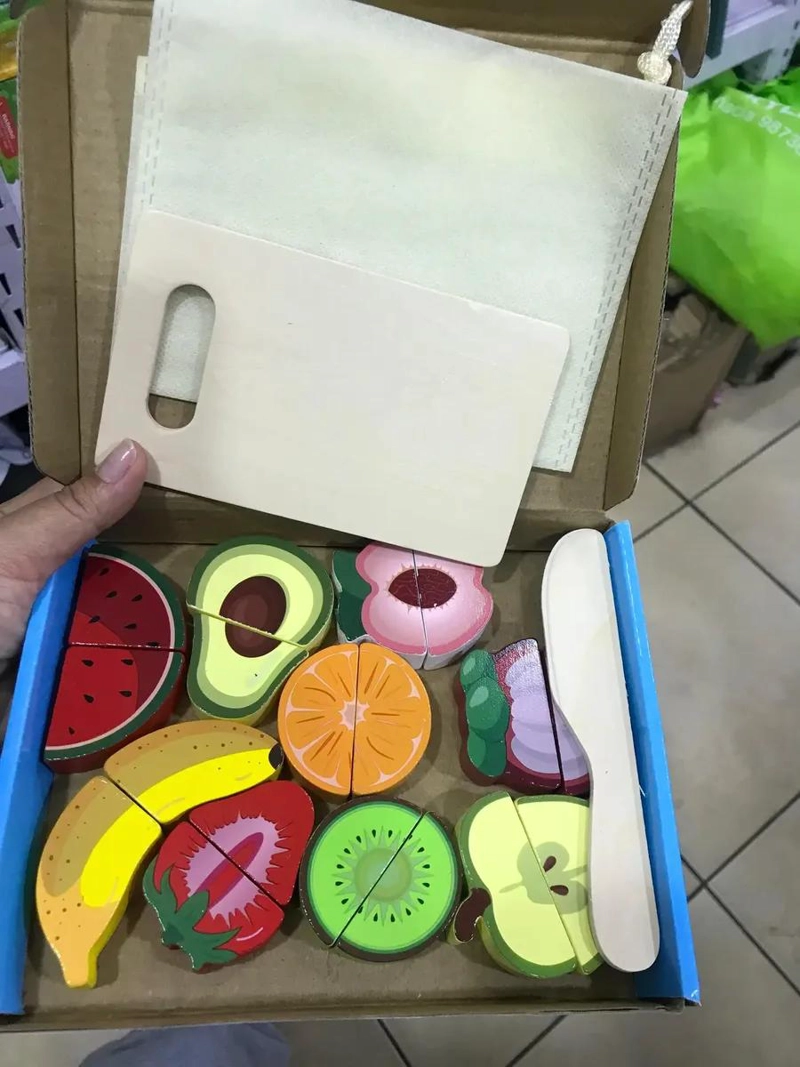 CORTA FRUTAS Y VEGETALES PARA NIÑOS CON ESTIMULACION MOTR - 5