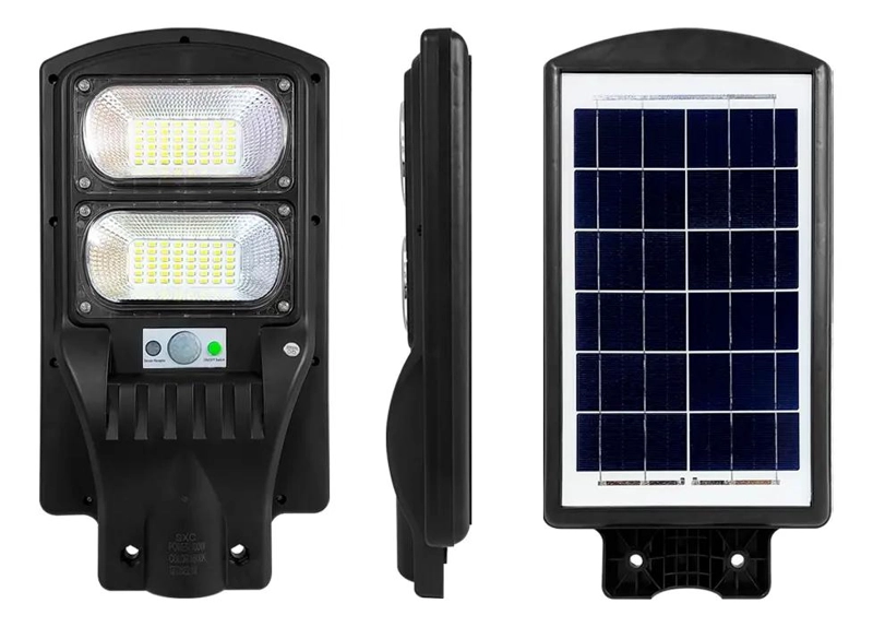 FOCO SOLAR LED 100W PARA EXTERIORES CON CONTROL REMOTO - 1