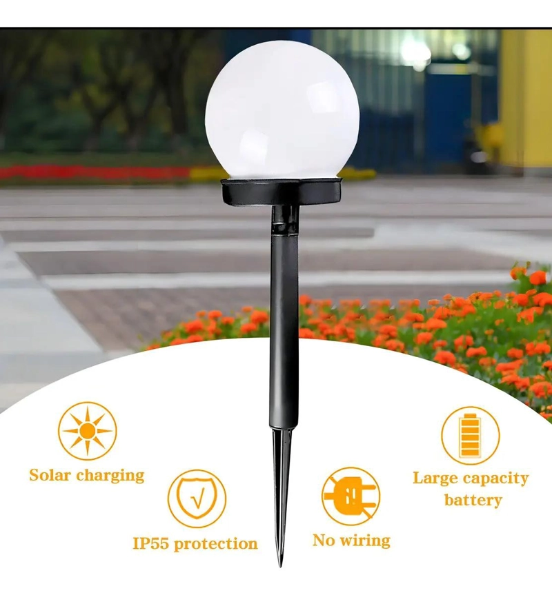 PACK 6 FAROLES SOLARES PARA JARDIN EXTERIOR - 5
