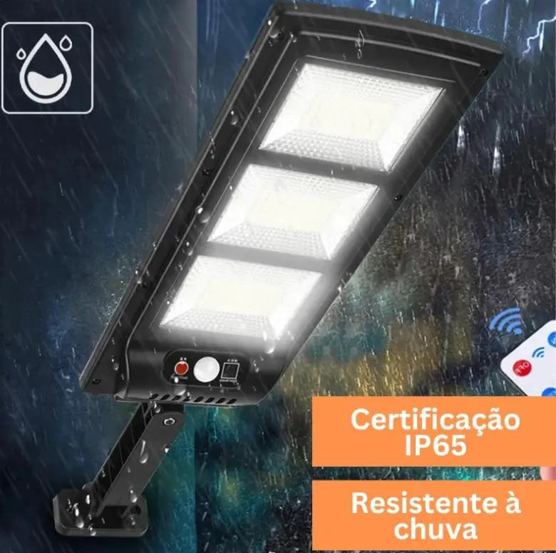 FOCO LED SOLAR PROYECTOR 300W CON SENSOR DE MOVIMIENTO - 3