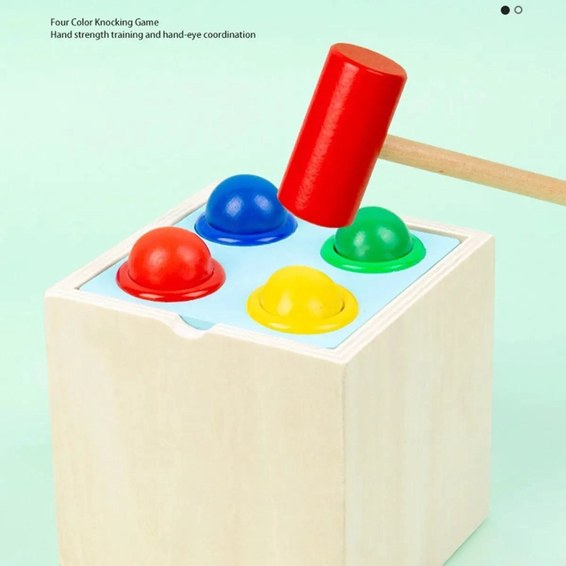 JUGUETE MONTESSORI 5 EN 1 DE MADERA EDUCATIVO - 4