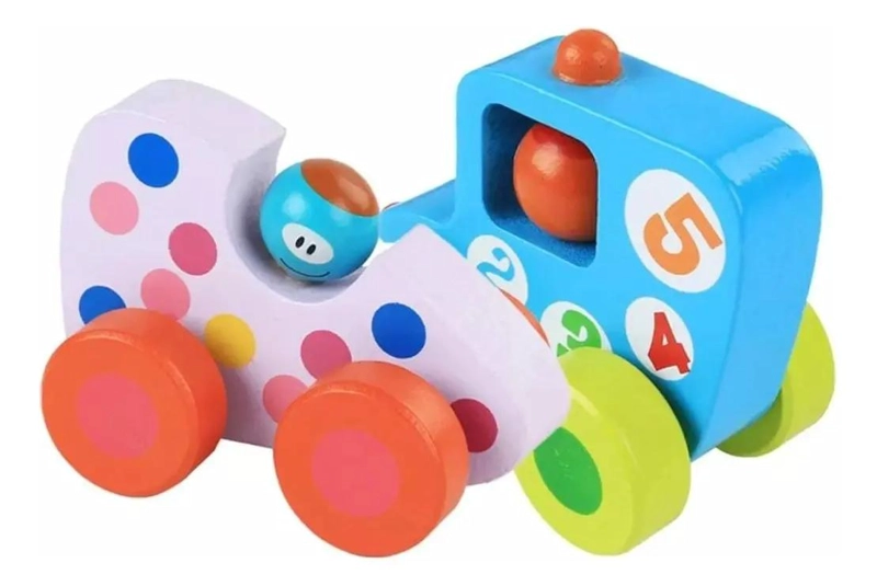 PACK 6 COCHES DE MADERA DIDACTICOS MONTESSORI - 4