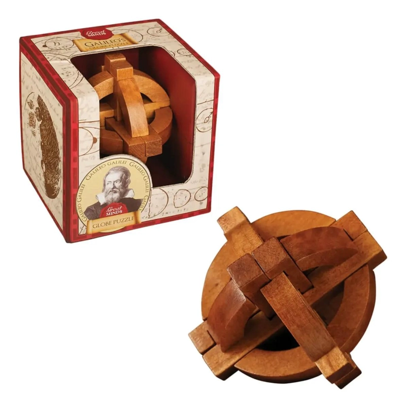 ROMPECABEZAS DE MADERA GLOBO DE GALILEO - 3