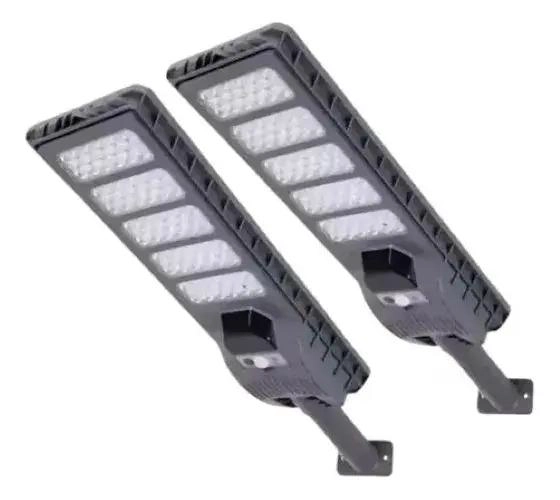 PACK 2 FOCOS SOLARES 500W RECARGABLES CON SENSOR DE MOV. - 2