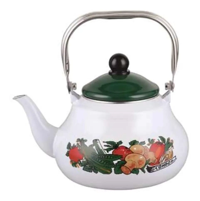 TETERA ENLOZADA DE 2 LITROS PARA COCINA - 1