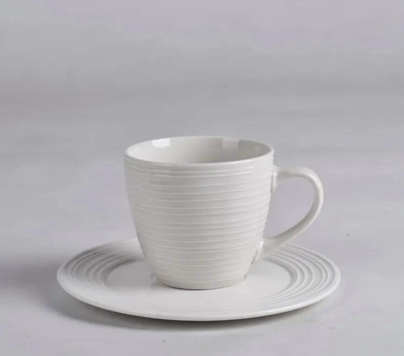 SET DE TE  6 TAZAS DE PORCELANA ESTILO LONDON - 1