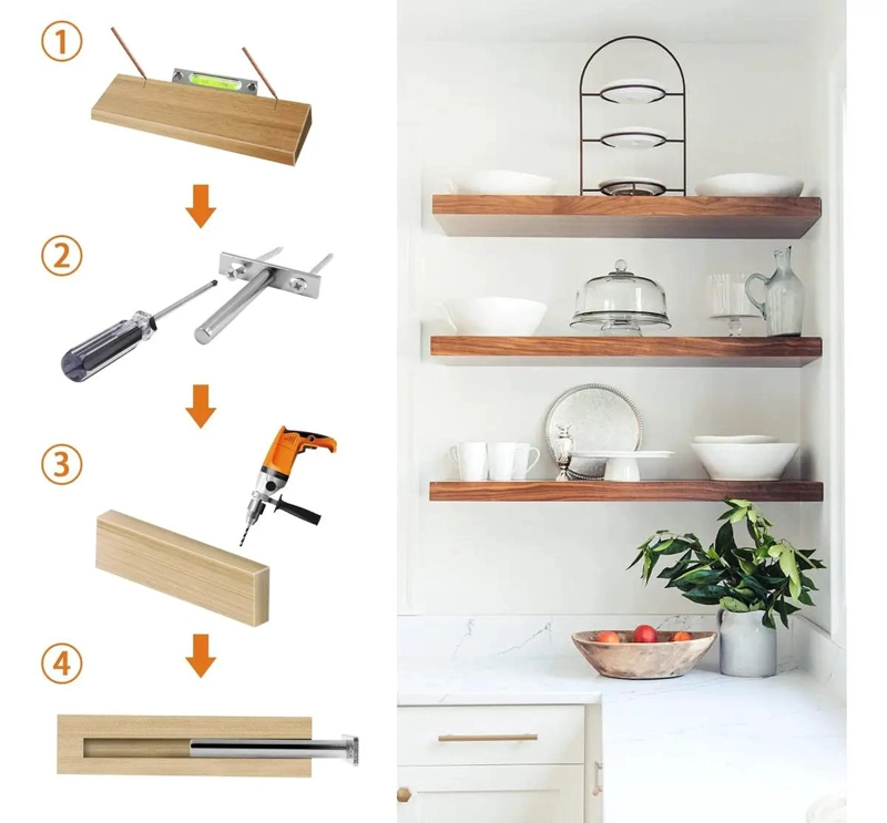 SOPORTE DE SUJECION PARA ORGANIZADOR MULTIUSO 7.5 CM - 5
